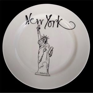 Wedgwood Grand Gourmet China 9.5" Dinner Plate NY Liberty